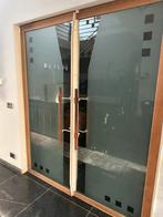 Dubbele binnendeur en 1 enkele, Doe-het-zelf en Bouw, Deuren en Vliegenramen, Ophalen, Zo goed als nieuw, Binnendeur