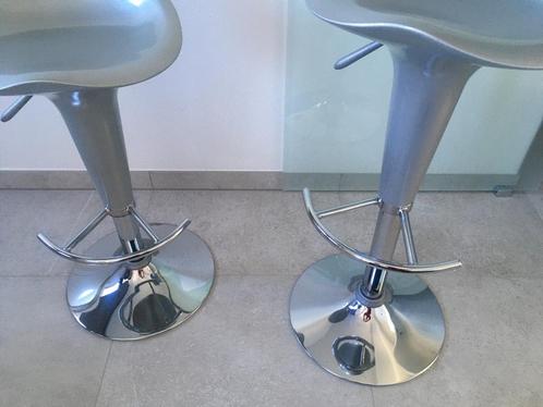 Barkrukken, Barhocker, Tabourets de bar, NEW, Huis en Inrichting, Barkrukken, Nieuw, 60 tot 90 cm, Kunststof, Metaal, 2 krukken