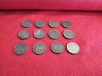 Set van 12 muntstukken 20 frank | België, Ophalen of Verzenden, Setje