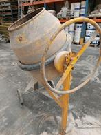 Professionele elektrische betonmixer - 140 liter, Doe-het-zelf en Bouw, Ophalen, Gebruikt