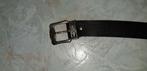 Zwarte lederen riem. Prima staat., Kleding | Dames, Ophalen of Verzenden, Zo goed als nieuw