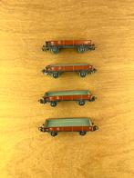 -Marklin vintage wagons ( 4 stuks ), Gebruikt, Gelijkstroom of Wisselstroom, Wagon, Ophalen of Verzenden