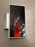 Prachtige Belgische vintage keramiek deurklink, Inox Amphora, Antiek en Kunst, Ophalen