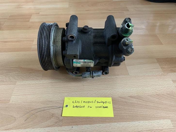 aircopomp renault clio 3 , modus twingo II 1.2 benzine, Auto-onderdelen, Airco en Verwarming, Renault, Gebruikt, Ophalen of Verzenden