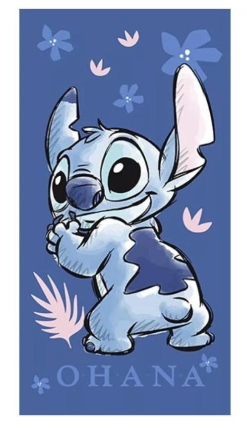 Stitch Badlaken Blauw - Sneldrogend, Kinderen en Baby's, Kinderkleding | Kinder-zwemkleding, Nieuw, Zwem-accessoire, One size