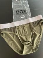 Box Mesh Nylon Brief, Verzenden, Groen, Box, Slip