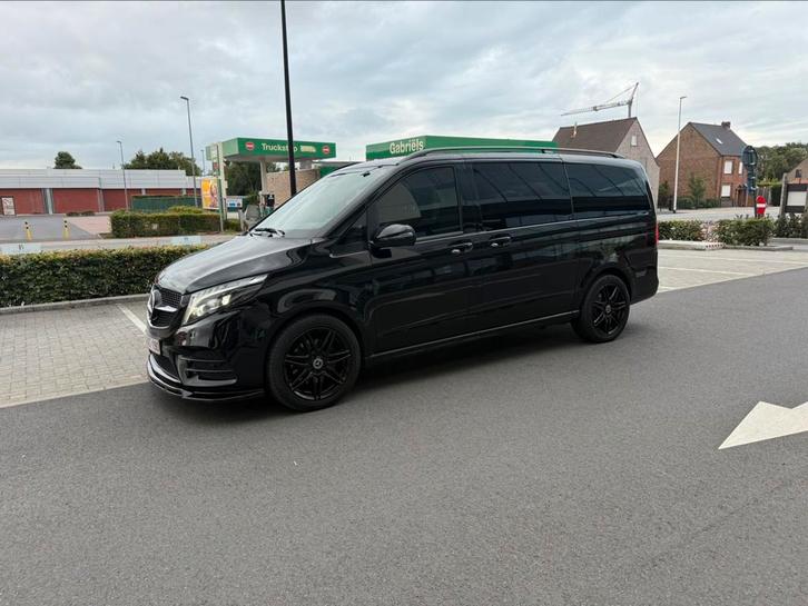 Mercedes-Benz V300 AMG Exclusive 7-zits panoramisch, Auto's, Bestelwagens en Lichte vracht, Particulier, 360° camera, 4x4, Aangepast voor mindervaliden