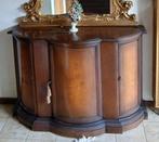 Antiek houten dressoir met fineer en sierlijke vormen, Ophalen