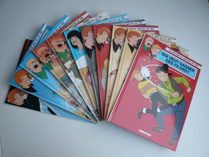 CHICK BILL tomes 60 à 70 (EO ttbe) de TIBET, Livres, BD, Utilisé, Plusieurs BD, Enlèvement ou Envoi