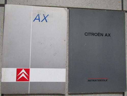 Citroën AX origineel instructieboekje (2 stuks 1988 en 2002), Auto diversen, Handleidingen en Instructieboekjes, Ophalen of Verzenden