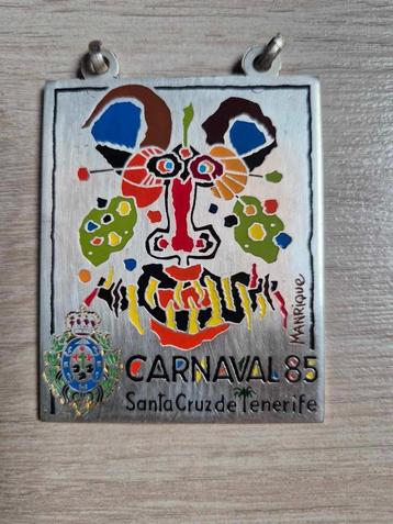 Carnaval medaille Santa Cruz de Tenerife 1985 beschikbaar voor biedingen