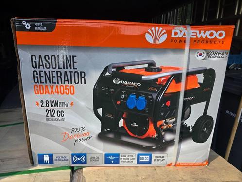 2 x Generator Daewoo GDAX4050, Doe-het-zelf en Bouw, Aggregaten, Nieuw, Benzine, Minder dan 5 kVA, Ophalen