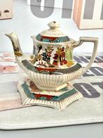 Antiek 1900 Gater Hall & Co Theepot porselein thee-pot set, Antiek en Kunst, Ophalen of Verzenden