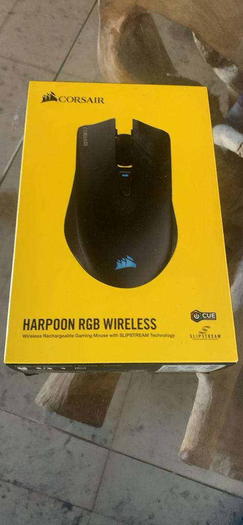 Corsair Harpoon RGB draadloos, Computers en Software, Muizen, Zo goed als nieuw, Muis, Rechtshandig, Draadloos, Ophalen