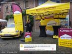 bedrukte partytent vouwtent - goedkoop, Ophalen of Verzenden, Nieuw, Partytent