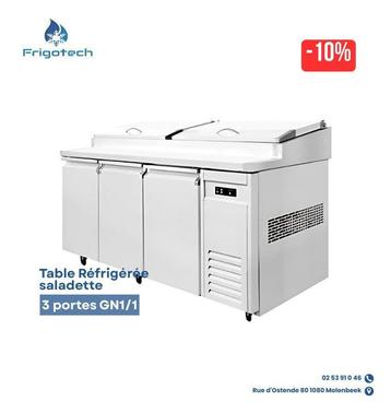 Frigo table saladette 3 portes - Table refrigeree saladette beschikbaar voor biedingen
