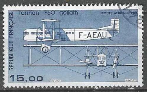 Frankrijk 1984 - Yvert 57PA - Dubbeldekker Farman F 60 (ST), Postzegels en Munten, Postzegels | Europa | Frankrijk, Gestempeld