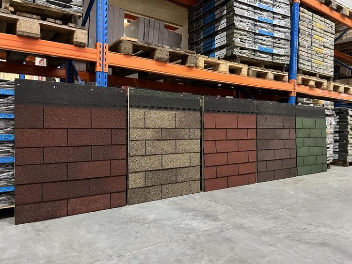dakshingles | singels | shingles | dakbedekking | dak, Doe-het-zelf en Bouw, Dakpannen en Dakbedekking, Nieuw, Hout, Rood, Ophalen