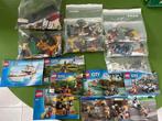 6 lego city sets, 4 compleet, 2 met 1 ontbrekend stuk ( zie, Complete set, Gebruikt, Lego, Ophalen