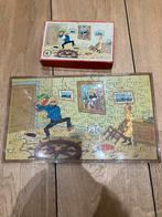 Vintage houten puzzel Kuifje en het geheim van de eenhoorn, Verzamelen, Ophalen of Verzenden, Kuifje