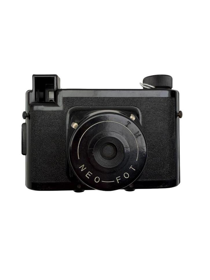 Bakelieten Neo-Fot A-camera — Denemarken 1946-51, Verzamelen, Foto-apparatuur en Filmapparatuur, Fototoestel, 1940 tot 1960, Ophalen of Verzenden