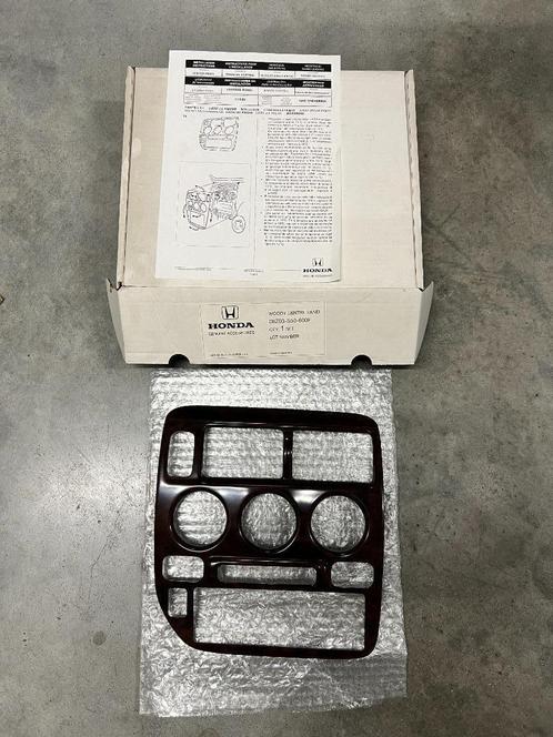 OEM Honda Logo 99-01 en HR-V 99-02 consoleversiering in hout, Auto-onderdelen, Interieur en Bekleding, Honda, Nieuw, Ophalen of Verzenden