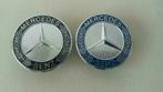 Mercedes logo motorkap capot embleem Ø 57 mm blauw/zwart, Nieuw, Ophalen of Verzenden