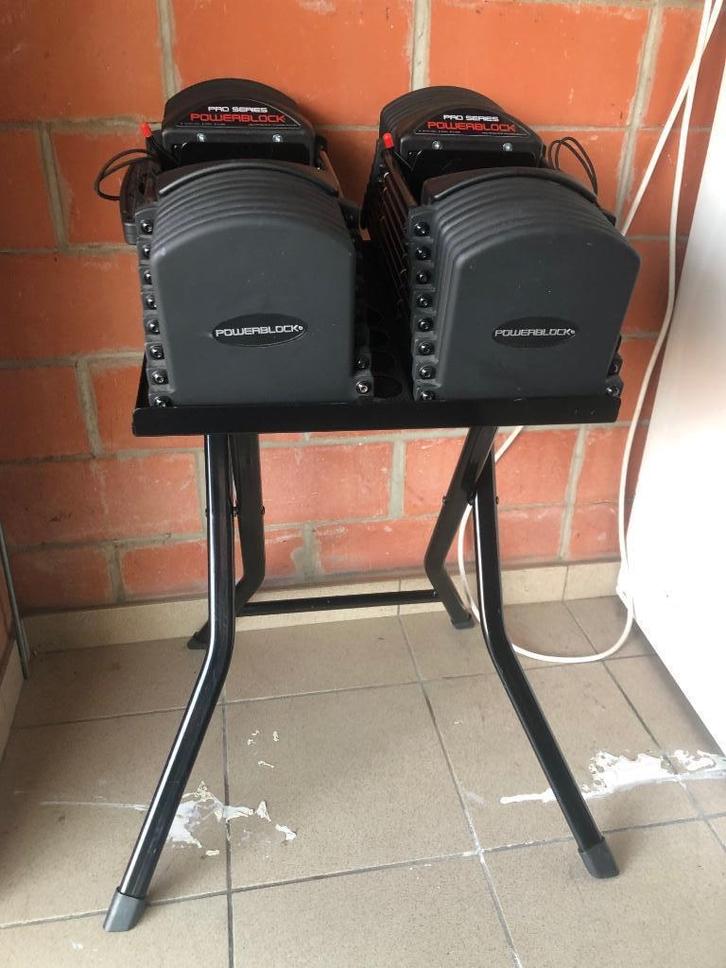 Powerblock pro serie, Sport en Fitness, Fitnessapparatuur, Zo goed als nieuw, Krachtstation, Kunststof, Ophalen