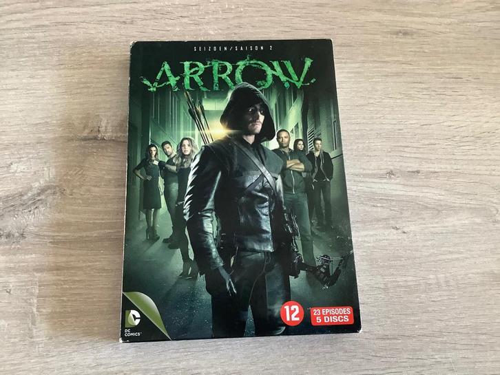 Arrow seizoen 2 DVD box (2013), Cd's en Dvd's, Dvd's | Tv en Series, Zo goed als nieuw, Actie en Avontuur, Boxset, Vanaf 12 jaar