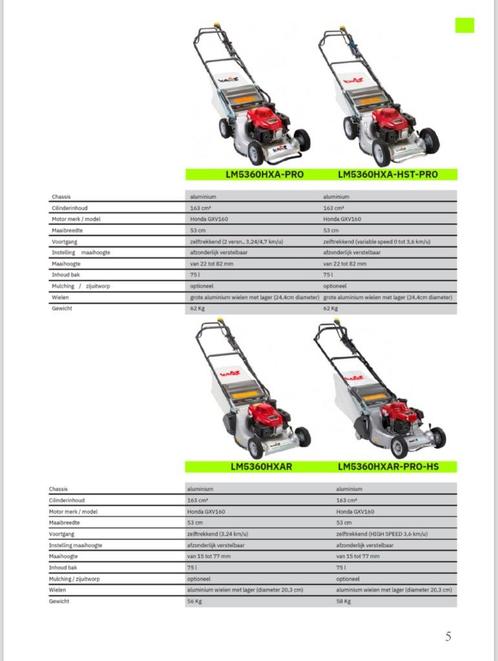 Grasmaaier, Tuin en Terras, Grasmaaiers, Nieuw, Benzine-grasmaaier, 50 cm of meer, Cirkelmaaier, Mulchfunctie, Opvangzak, Opvangbak