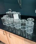 Set van 11 plexiglas cilinders, Ophalen of Verzenden