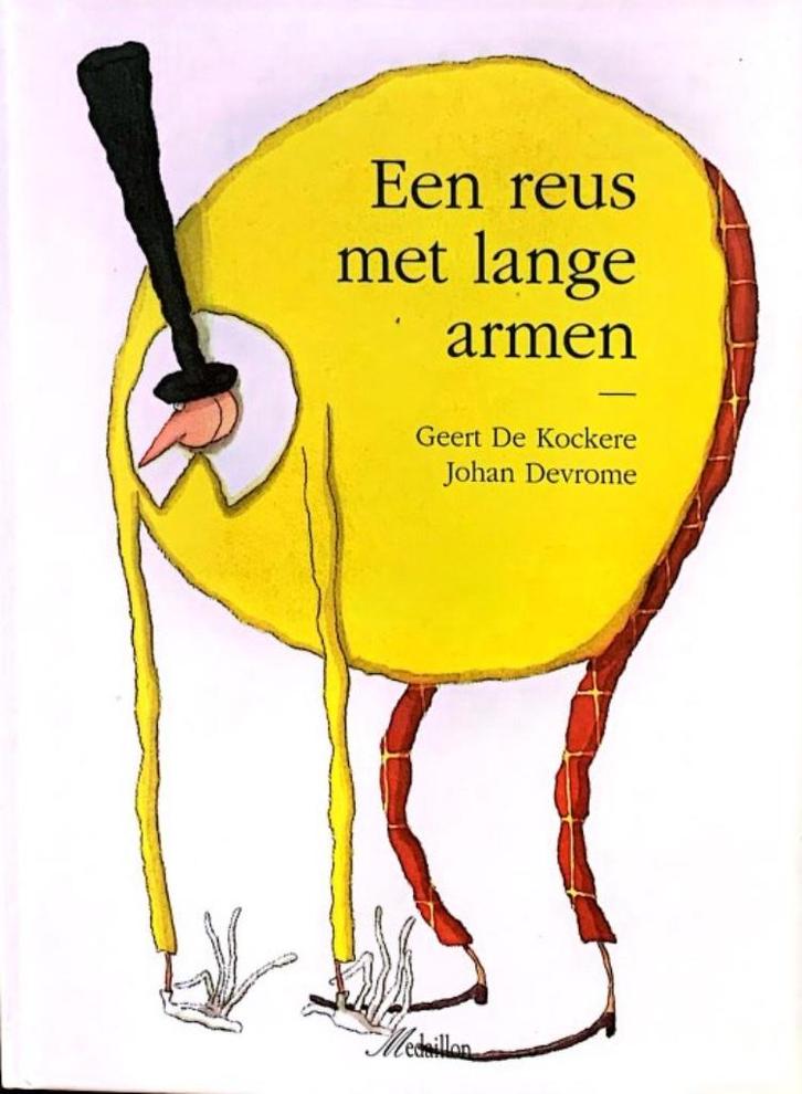 EEN REUS MET LANGE ARMEN-vrolijke verzen v Geert De Kockere, Boeken, Kinderboeken | Kleuters, Zo goed als nieuw, Fictie algemeen