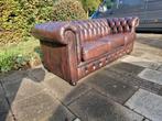 Originele Chesterfield bank, Gebruikt, 150 tot 200 cm, Driepersoons, Ophalen of Verzenden