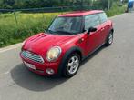 MINI ONE 2008 BENZINE 185DKM EXPORT, Auto's, Mini, 4 zetels, Zwart, 4 cilinders, 127 g/km