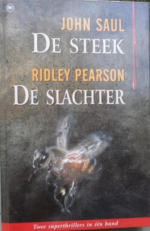 De Steek/ De slachter thrilleromnibus, Boeken, Thrillers, Zo goed als nieuw, Verzenden