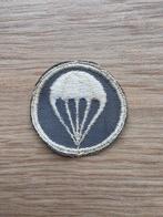 US WW2 Paratrooper Infantry cap patch blauwgrijs, Verzamelen, Ophalen of Verzenden