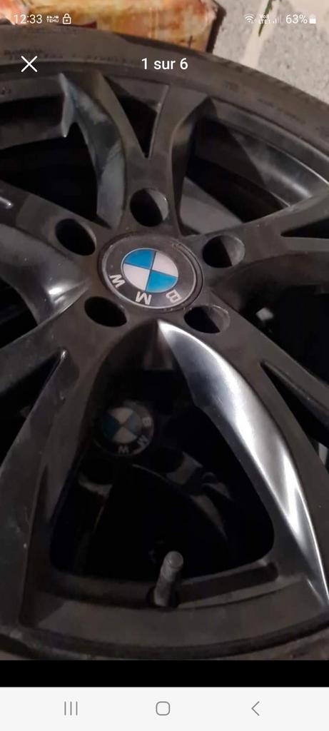 Jantes bmw 5x112 avec bon pneus, Autos : Pièces & Accessoires, Pneus & Jantes, Pneu(s), Pneus hiver, Autre, Autre, Autre, Enlèvement