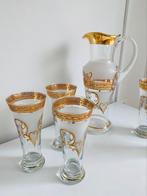 Grande carafe avec 6 grands verres, Antiquités & Art, Enlèvement