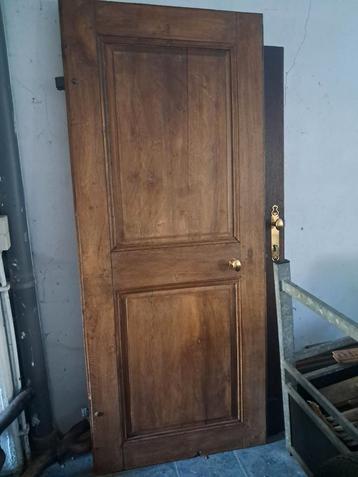 Oude eiken deuren , gerenoveerd , afmetingen; 190,5x90x3  en, Doe-het-zelf en Bouw, Deuren en Vliegenramen, Ophalen