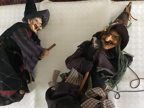 2 Halloween heksen aan 30 euro per heks en 1 aan 40 euro, Hobby en Vrije tijd, Feestartikelen, Zo goed als nieuw, Ophalen of Verzenden