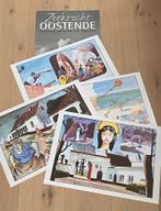 Dirk Stallaert - aquarel - originele tekening - Oostende, Boeken, Ophalen of Verzenden