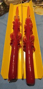 kaarsen 2 stuks nieuw Arte Vela handgemaakt, Huis en Inrichting, Overige materialen, 25 tot 50 cm, Nieuw, Ophalen of Verzenden