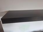 Twee zwevende wandplanken merk Lack zwartbruin, Huis en Inrichting, Woonaccessoires | Wandplanken en Boekenplanken, Ophalen