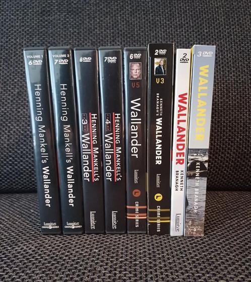 39 DVDs: Wallander, Cd's en Dvd's, Dvd's | Tv en Series, Zo goed als nieuw, Thriller, Ophalen of Verzenden