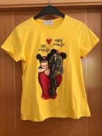 Nieuwe gele T-shirt Jus Queen - maat L/XL (nr4662), Kleding | Dames, T-shirts, Geel, Maat 42/44 (L), Nieuw, Ophalen of Verzenden