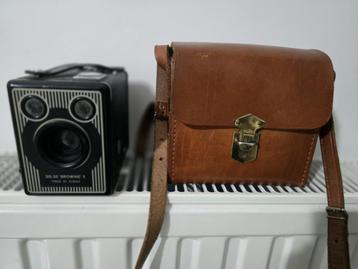 Kodak Six 20 BROWNIE Model E (comme neuf) + sacoche beschikbaar voor biedingen