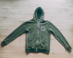 Groene 4FunkyFlavours hoodie met ruitpatroon – maat M, Ophalen of Verzenden, Zo goed als nieuw, Maat 48/50 (M), Wit