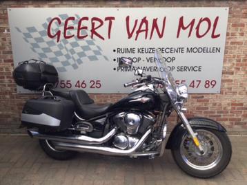Kawasaki VN 900 classic, 2014, Motoren, 2 cilinders, Chopper, Bedrijf, 900 cc