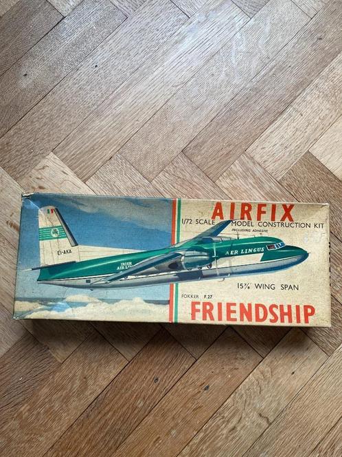 FOKKER F27 FRIENDSHIP - AIRFIX - SCHAAL: 1/72, Hobby en Vrije tijd, Modelbouw | Vliegtuigen en Helikopters, Zo goed als nieuw