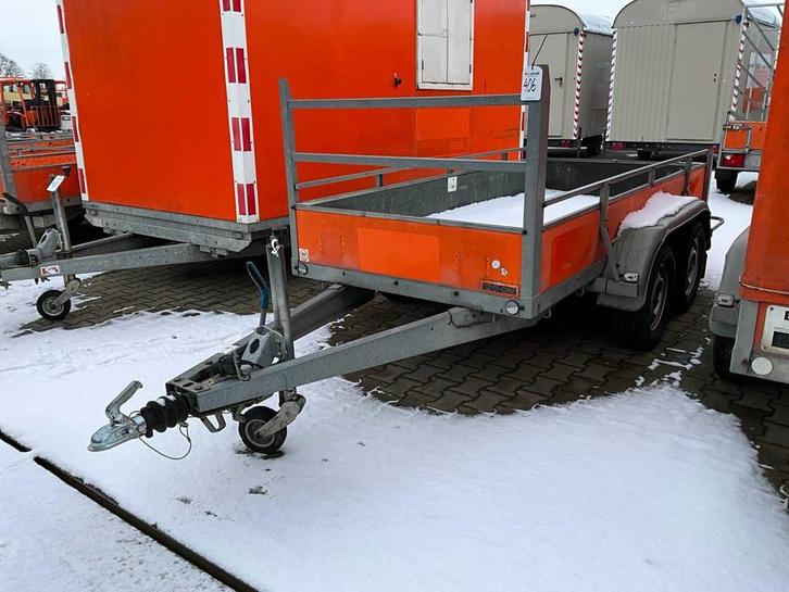 Remorque double essieu Atec EB2 2-1 2015, Autos : Divers, Remorques, Utilisé